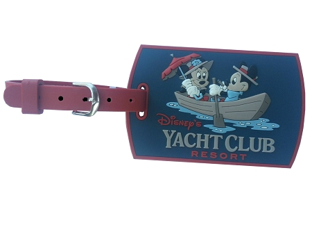 Disney Luggage Bag Tag - Disney's Yacht Club Resort 1 Disney Luggage Bag Tag - Disney's Yacht Club Resort